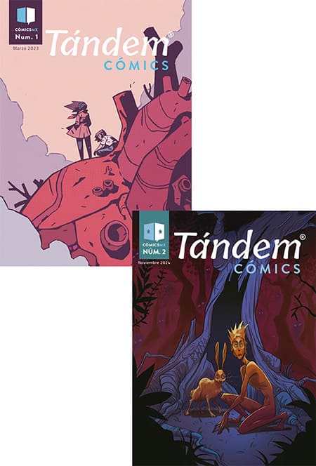 Revista Tándem Cómics Núm. 1 y Núm 2